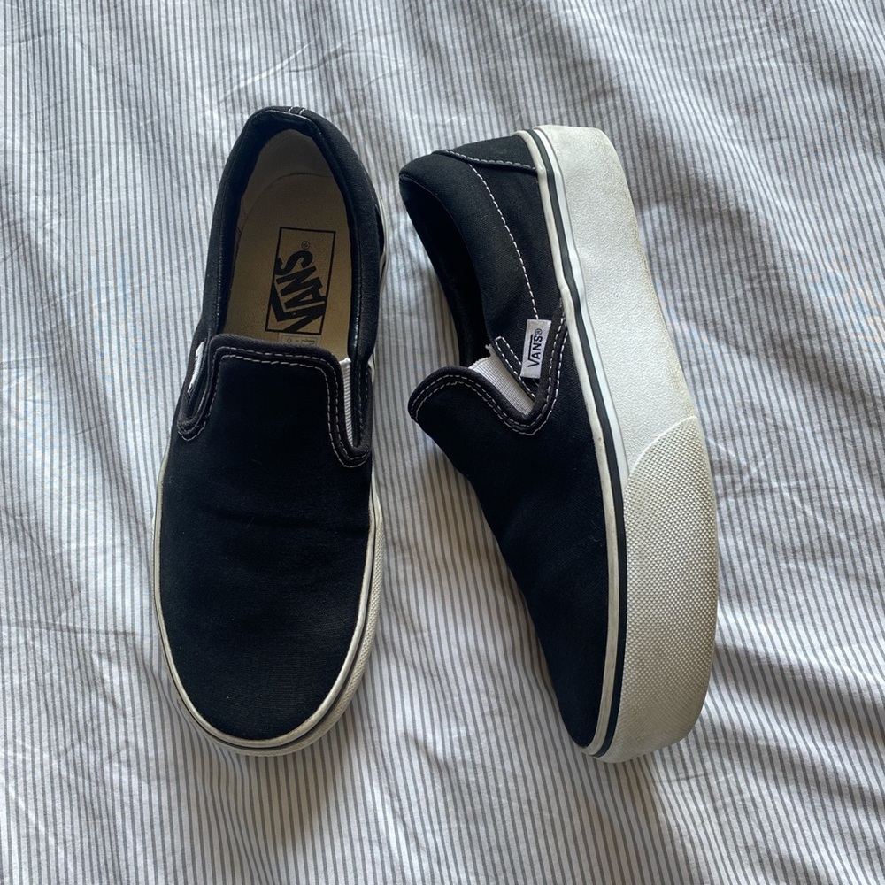 Platform Slip on Vans